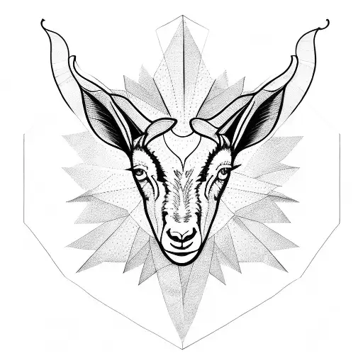 Triangle Sun Beach Goat