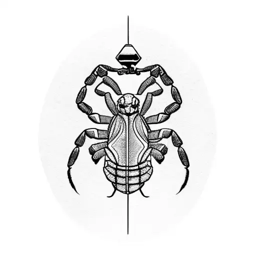 Scorpion With Libra Sign