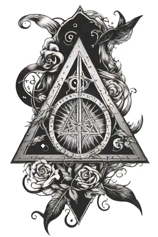 Deathly Hallows Symbol And Mememto Mori