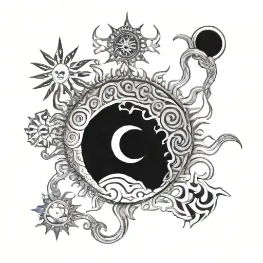 Junji Ito Sun And Moon Spiral