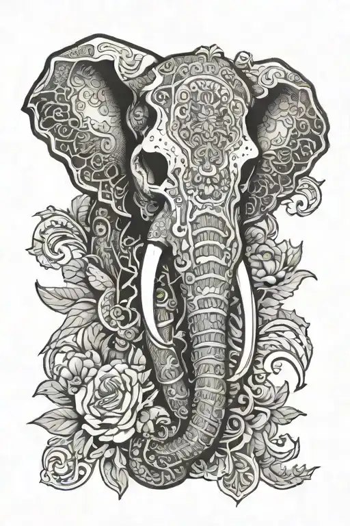 Elephant Skull