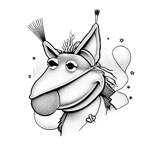 Muppets Animal Riding A Dirtbike