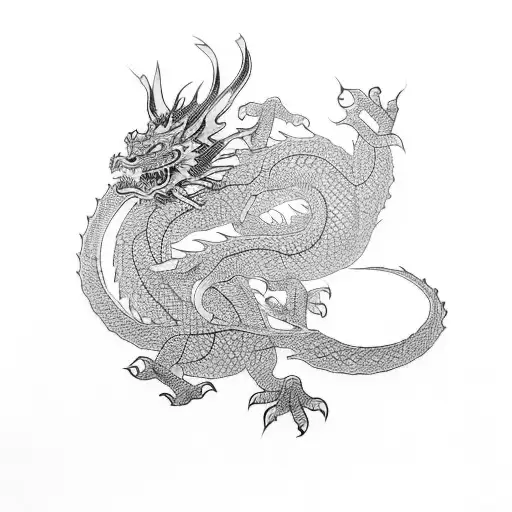Japanese Style Dragon