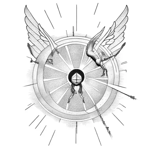 Icarus Between Water And Sun