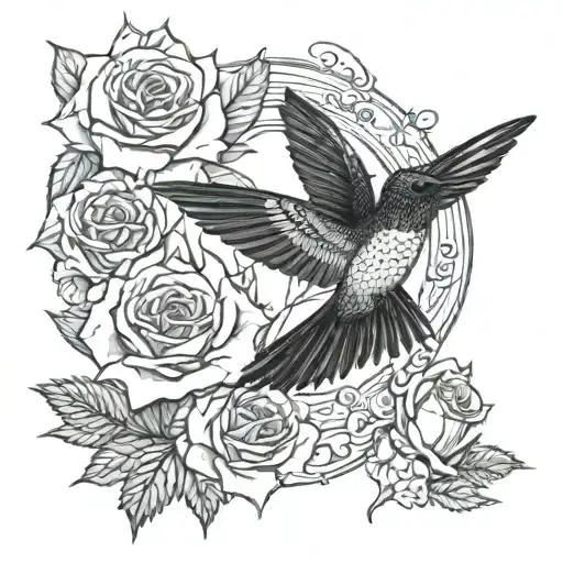 Humming Bird Roses