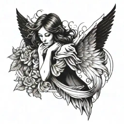 Feminine Broken Angel