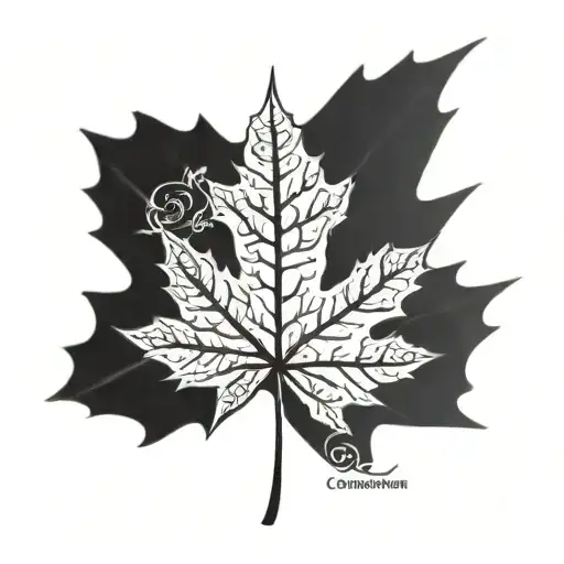 Maple Leaf With Names Incorporated