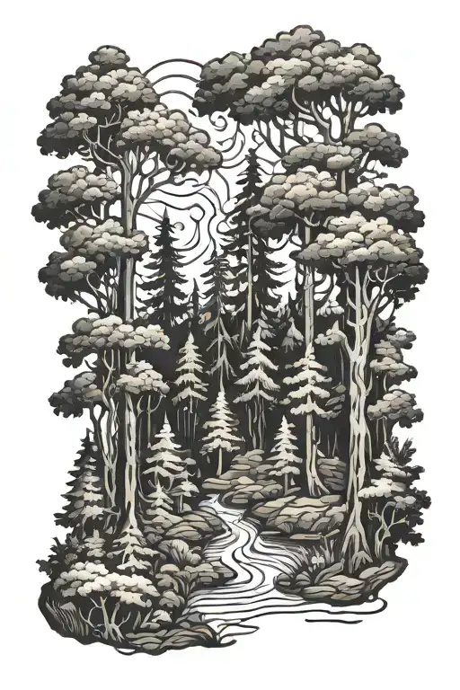 Forest Scene
