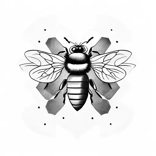 Bee Simple Wreath Surrounding