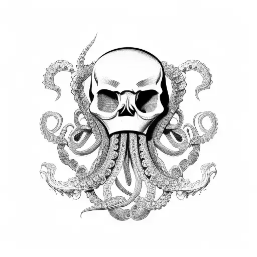 Skull Octopus