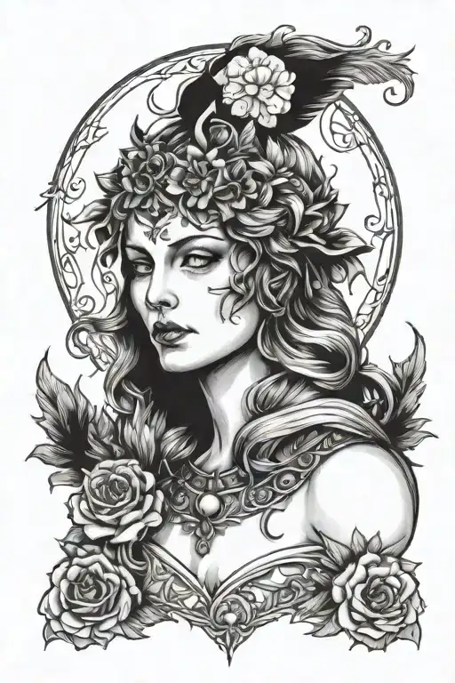 Freyja Bust Full Moon