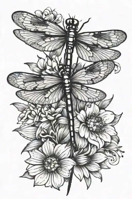 Dragonfly Flowers