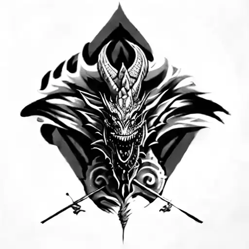 A Dragon On A Man's Chest