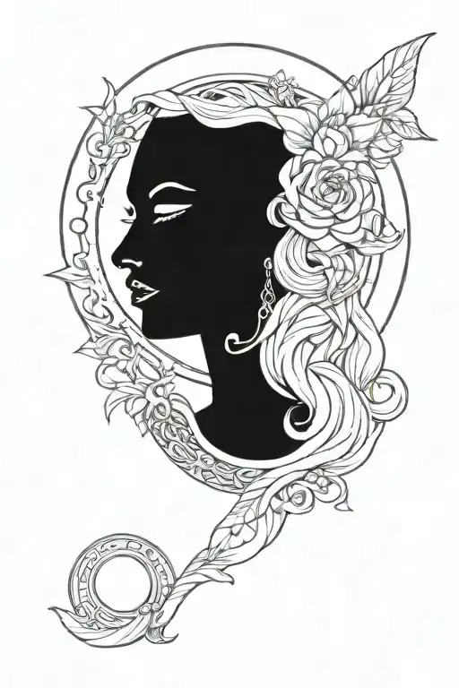 Freya Bust Goddess With Full Moon