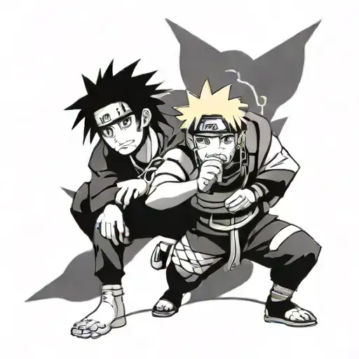 Naruto And Kuruma Powering