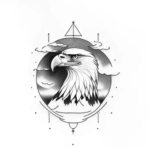 Eagle Flying In The Sky