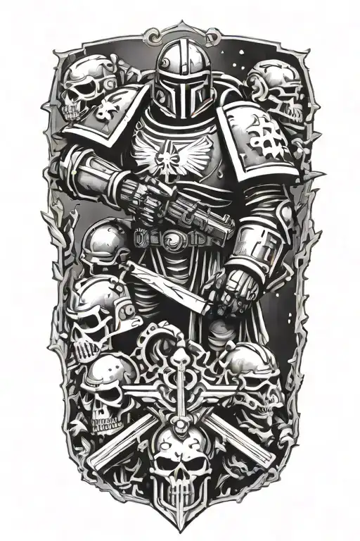 Space Marines 40K Black Templars