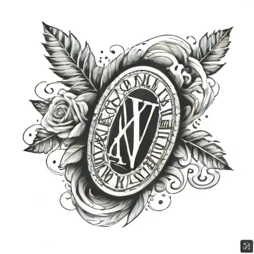 Forearm Sleeve With Xxvi Roman Numeral