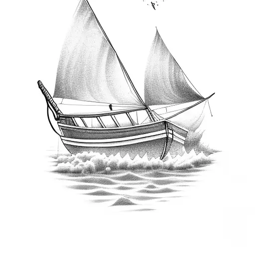 Boat Slightly Damaged In Bad Weather