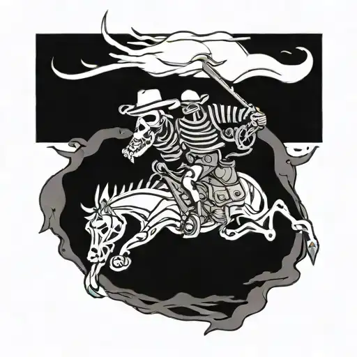 Skeleton Cowboy