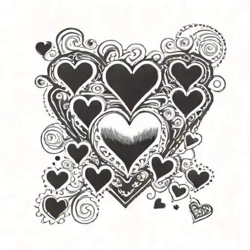 Mini Hearts One Heart