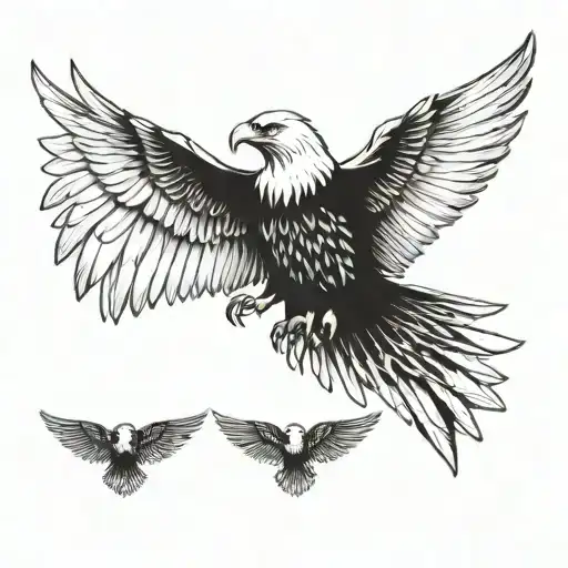Eagle Wings Spread