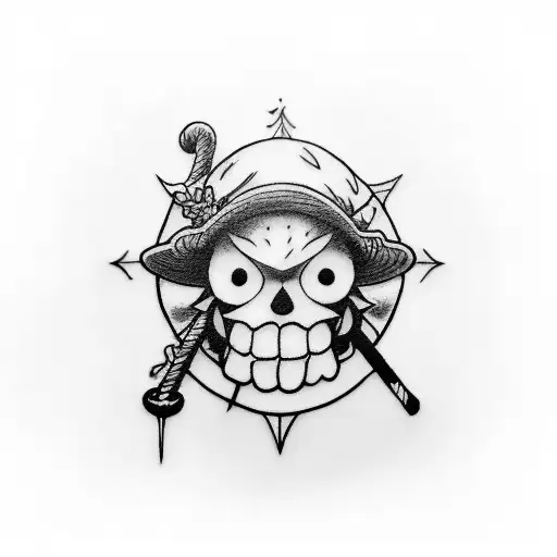 One Piece Line Art
