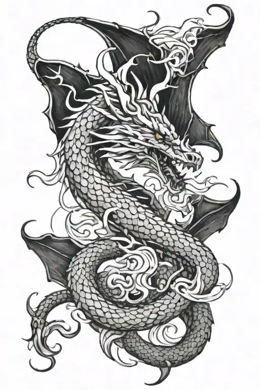 Dragon Breathing Fire