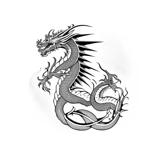 Dragon With Three Head