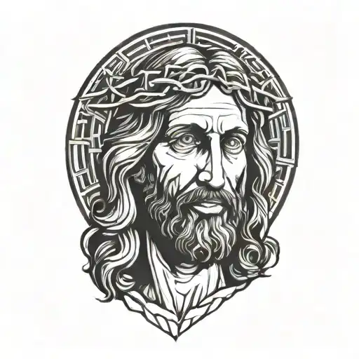 Portrait Of Jesus Christ