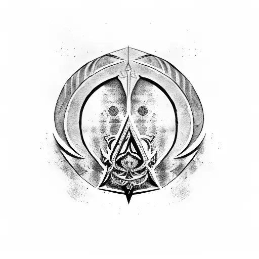 Assassins Creed Logo Black And Red