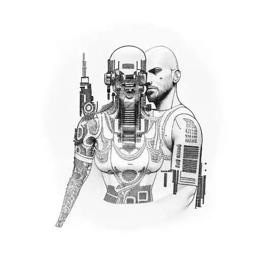 Half Bicep Sleeve Cyberpunk 2077