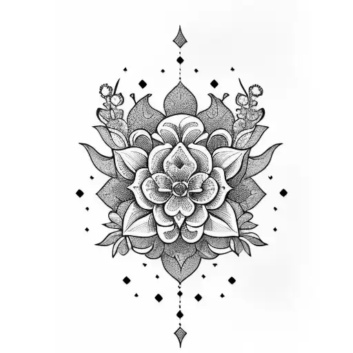 A Delicate Floral Design Incorporating Outdoor Elements