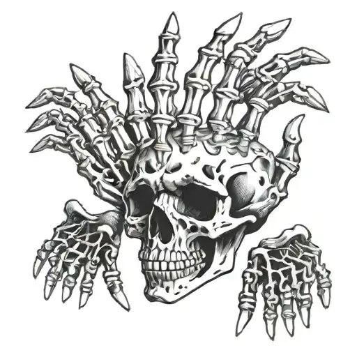 Skeleton Hands