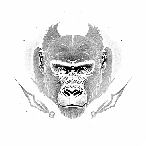 Mandala Gorilla