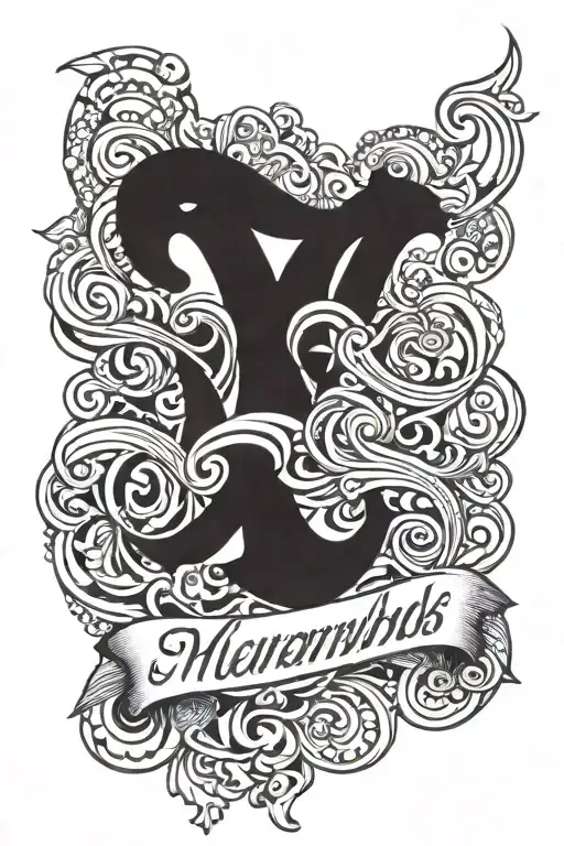 Forearm Chicano Script Mirabel