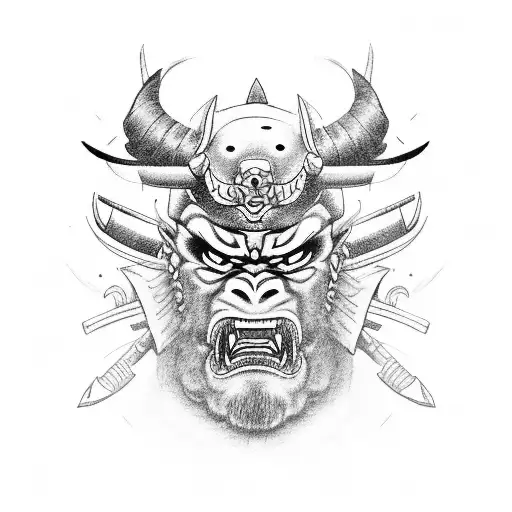 Oni Mask Samurai