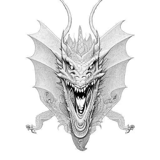 Dragon Rodeando Tobillo