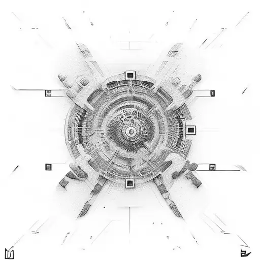 Several Different Futuristic Hud