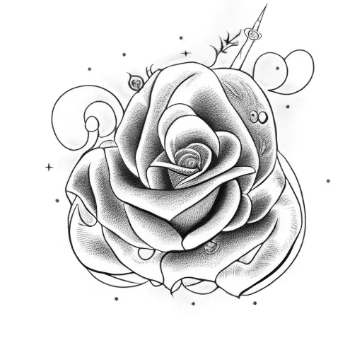 Frankenstein Monster Wearing A Crown And Holding A Rose