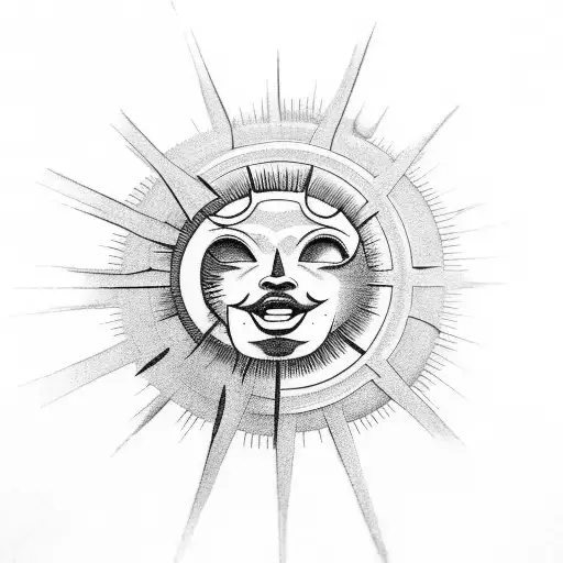 Cloud And Sun And Text