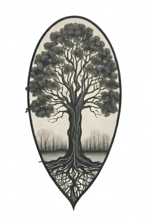 Family Tree Silhouette