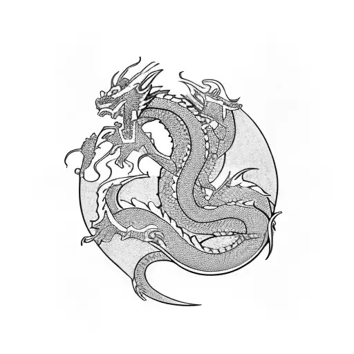 Dragon With Semicolon