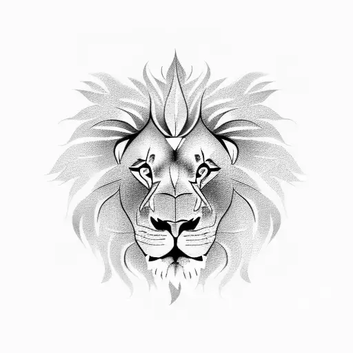 Lion And Lionceau