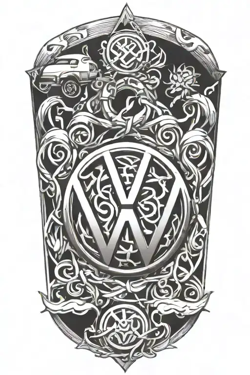 Volkswagen Symbol Intertwined