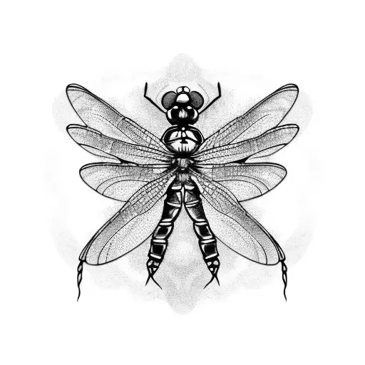 A Crochet Hook Transforming Into A Dragonfly