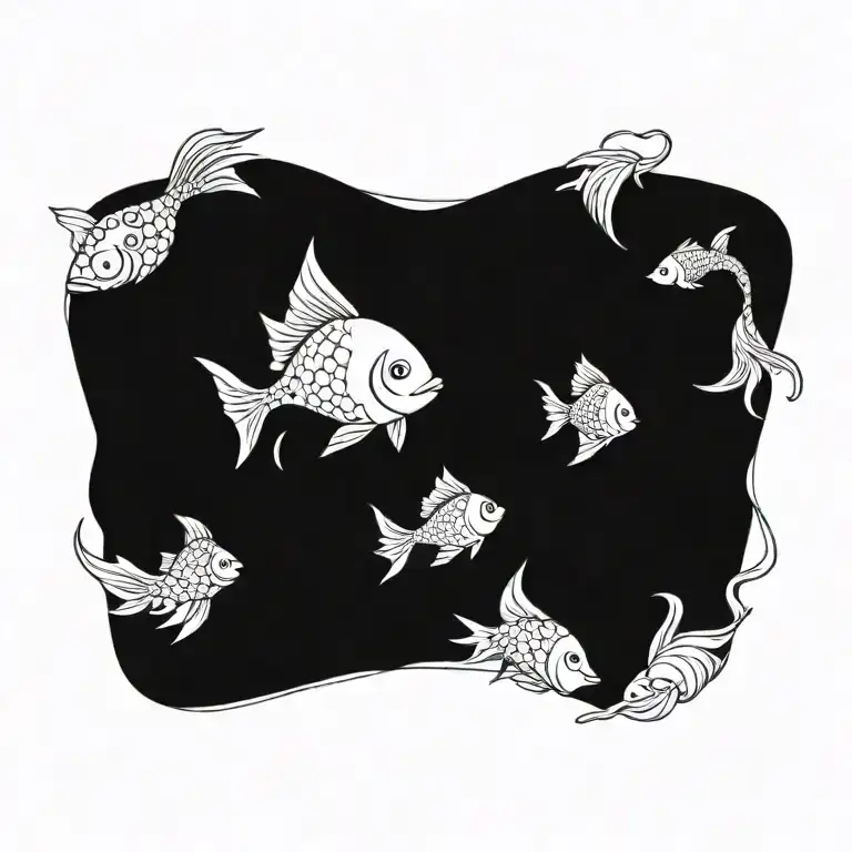 Virgo Women Pisces Fish Surrounded