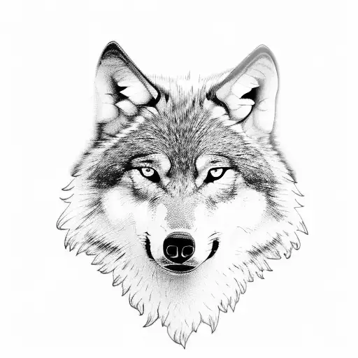 Wolf And Motorbike Roadtrip