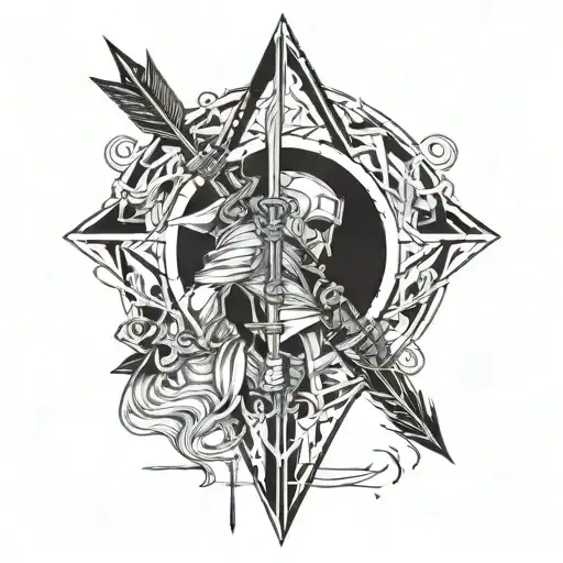 Requiem Arrow Jojo Bizzare Adventure With Cybercigilism Lines