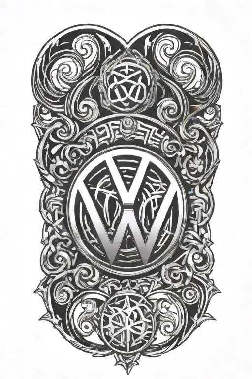 Volkswagen Symbol Intertwined